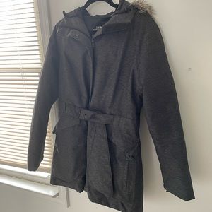 The North Face Winter Jacket With Fur Hood